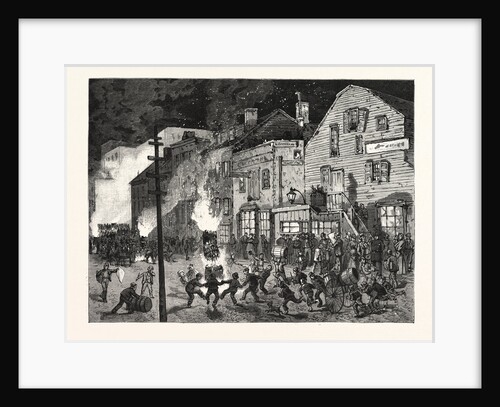 New York: After the Closing of the Polls; Demonstrations of Young America in the Sixth Ward by Anonymous