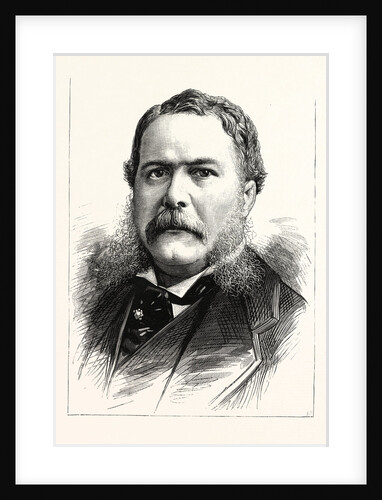 General Chester A. Arthur, Vice-President-Elect of the United States by Anonymous