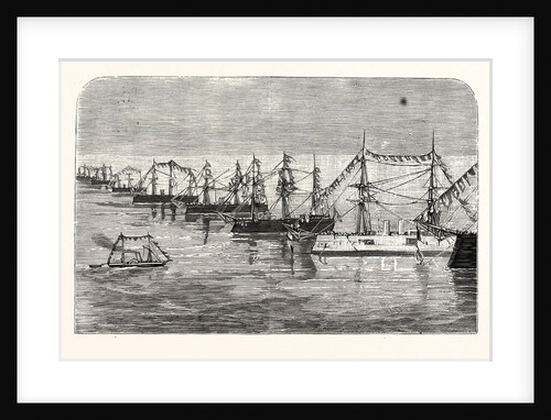 The Adriatic: The Prince Of Montenegro Visiting The Allied Fleet. by Anonymous