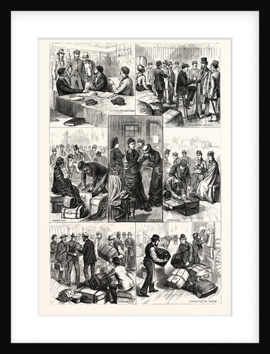 New York: The Terror of Ocean Travelers, a Day with a Custom House Inspector by Anonymous