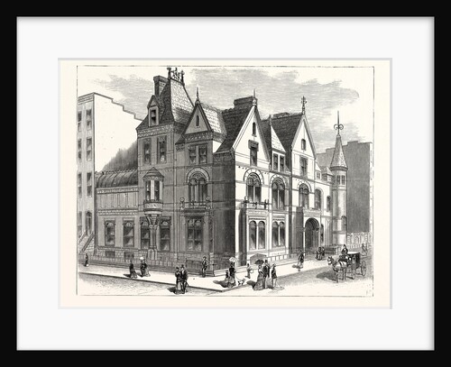 Architectural Progress of New York: Residence of Frederick W. Stevens, on Fifth Avenue and Fifty-Seventh Street by Anonymous