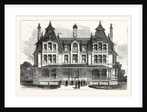 Pennsylvania: The Home for Incurables, Philadelphia, from the Plans of W.G. Hale, Architect by Anonymous