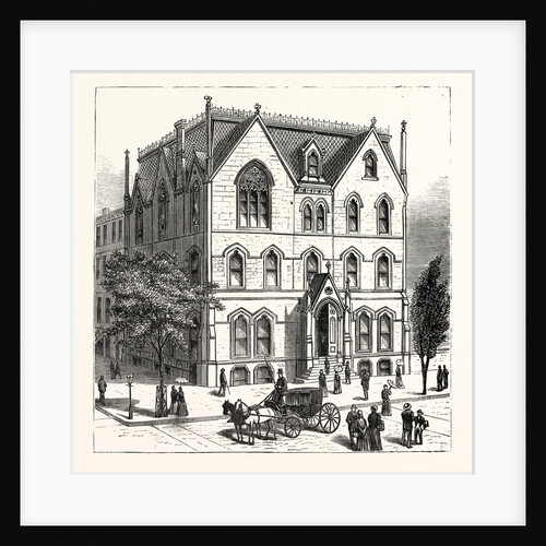 The New Residence of Cardinal M'Closkey by Anonymous