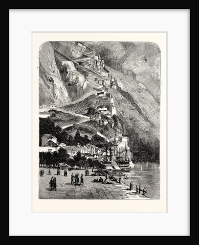 Montenegro: The Road Leading from Cattaro to Cettinge by Anonymous