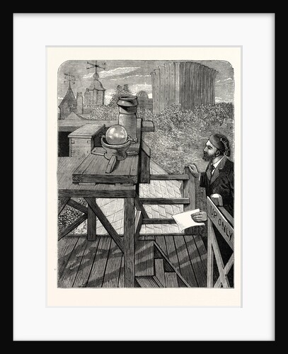 England: Measuring the Sunshine at the Greenwich Observatory, London by Anonymous