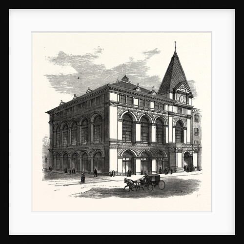 New Building of the Long Island Historical Society at Brooklyn by Anonymous