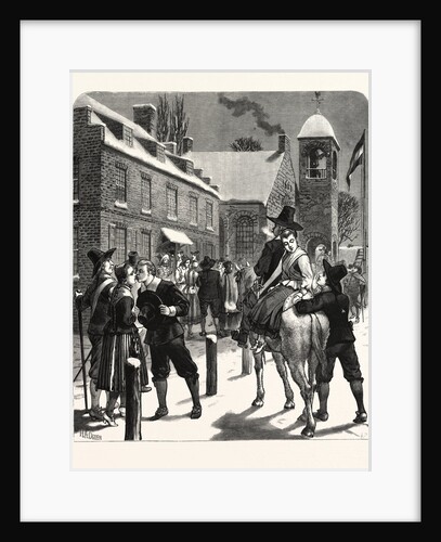 New Year's Calls in the Days of Peter Stuyvesant, Governor of New Amsterdam (New York) by Anonymous
