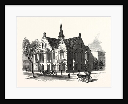 New York: New First Baptist Church on Pierrepont Street, Brooklyn by Anonymous