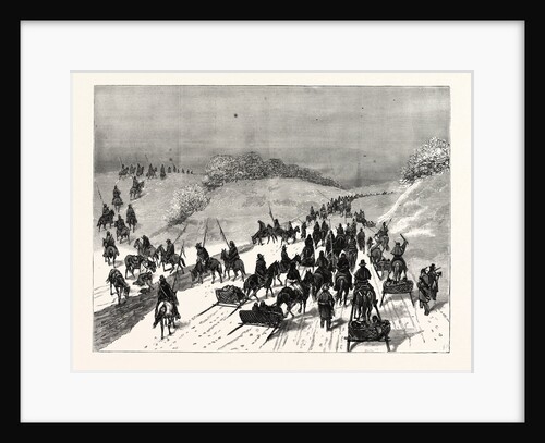 Montana: Hostile Indians Under Chief Gall, of Sitting Bull's Band, on Their Way to the Poplar Creek Agency to Surrender by Anonymous