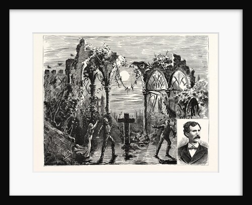 Abbey Scene from Bartley Campbell's New Play, My Geraldine by Anonymous