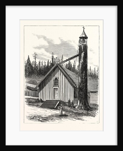 Washington Territory: The Episcopal Church and Belfry at Tacoma by Anonymous