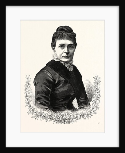 The Wife of President-Elect Garfield by Anonymous