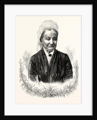 The Mother of President-Elect Garfield. Eliza Ballou Garfield by Anonymous