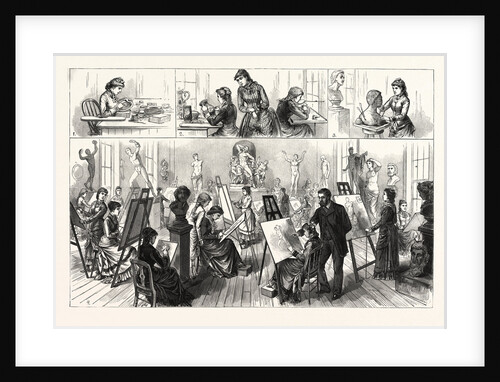 Pennsylvania, the Philadelphia School of Design for Women, in the Old Edwin Forrest Mansion by Anonymous