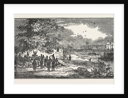 Baldaeus Preaching To The Natives of Point Pedro by Anonymous