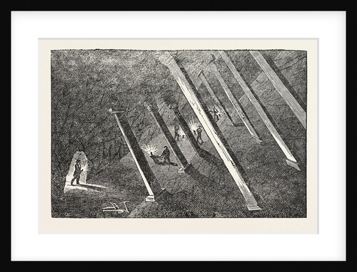 Scene in Polgooth Tin Mine by Anonymous