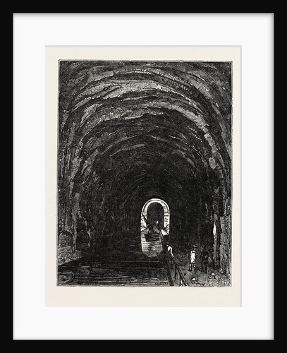 Tunnel of the Thames and Medway Canal by Anonymous
