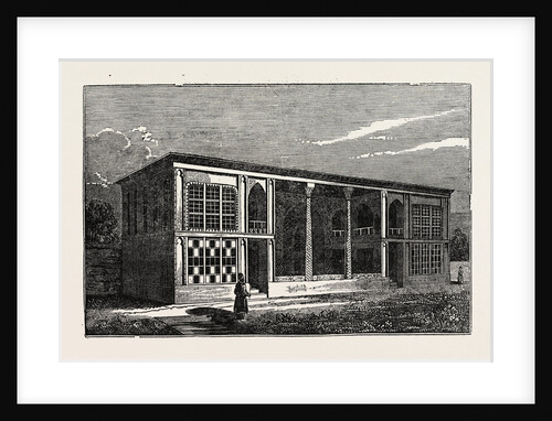 Front View of a Palace at Isfahan by Anonymous