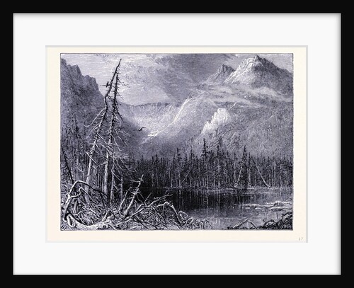 Lakes of the Clouds White Mountains by Anonymous