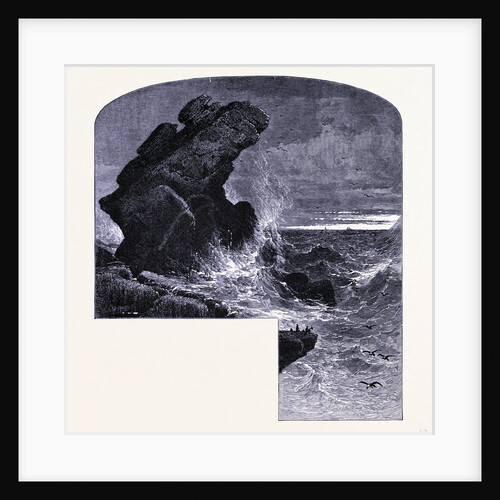 The Pulpit Rock Nahant East Coast by Anonymous