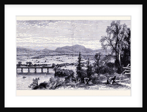 The Valley of Connecticut Seen from Rocky Mountain by Anonymous