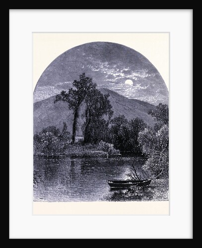 Hoosac River North Adams by Anonymous