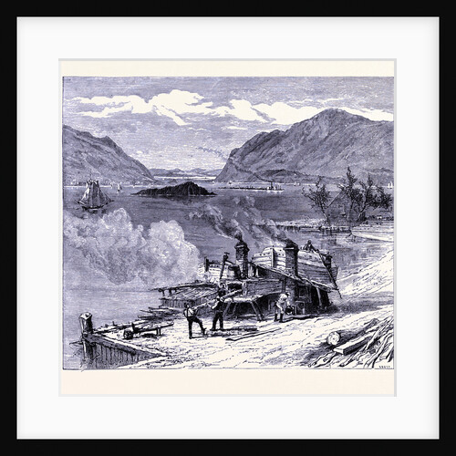 The Hudson at Newburg by Anonymous