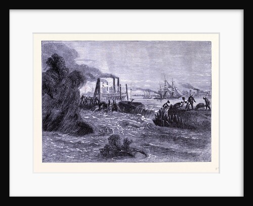 A Levee Breach at the Mississippi by Anonymous