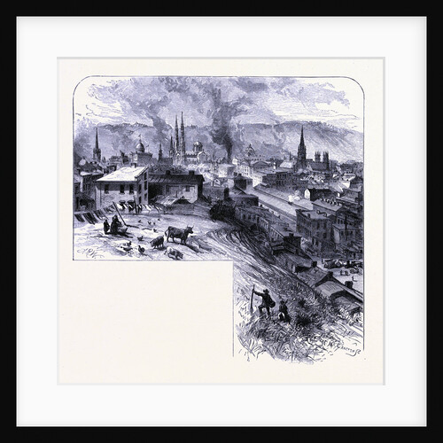 Pittsburg Seen from the Reservoir by Anonymous