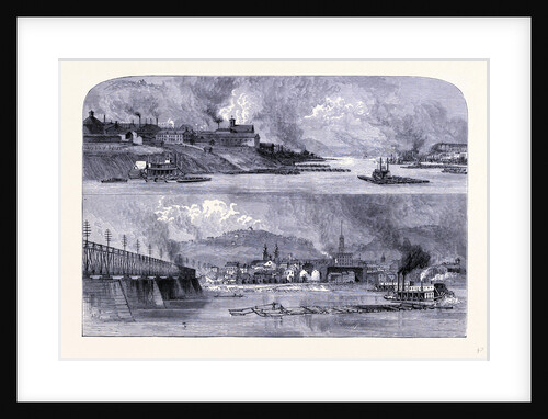 The Southern Part of Pittsburg and the Town of Alleghany by Anonymous