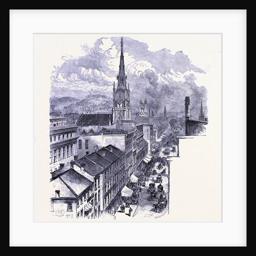 Fourth Street in Cincinnati by Anonymous