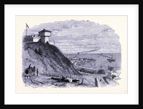 Fort Mackinac and the Village of Mackinac by Anonymous