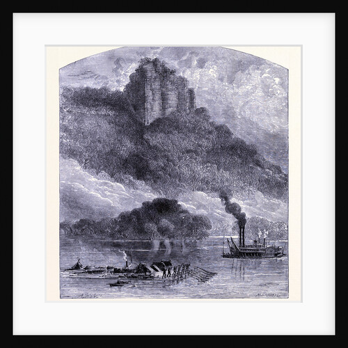 Chimney Rock Near Fountain City by Anonymous
