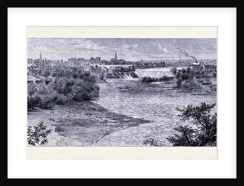 Minneapolis and St. Anthony's Fall by Anonymous