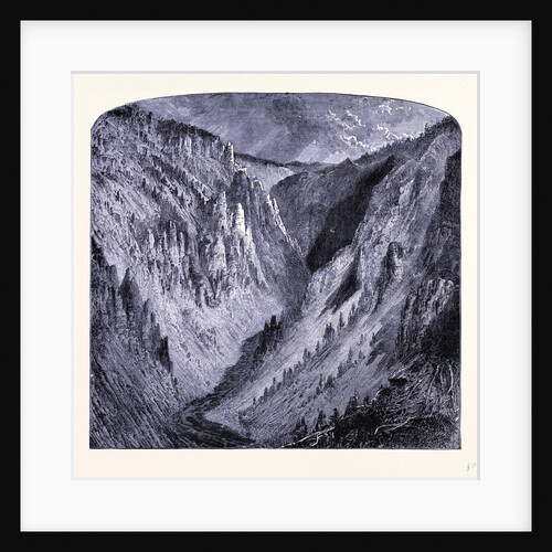 Grand Canyon of the Yellowstone by Anonymous