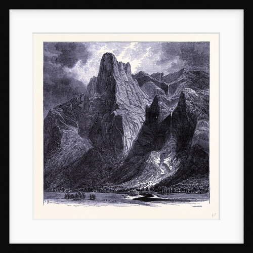 The Sentinel Rock by Anonymous