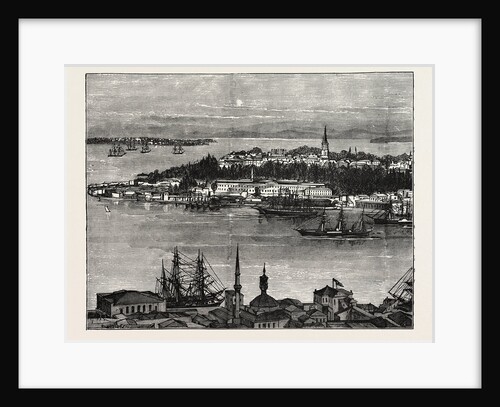 View Of Seraglio Point, Constantinople, Istanbul, Turkey by Anonymous