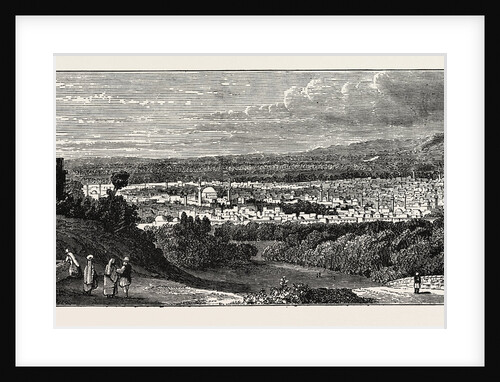View Of Damascus, Capital And The Second Largest City Of Syria by Anonymous
