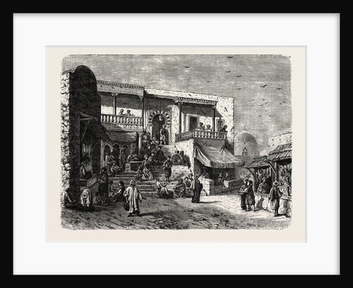 Moorish Coffee House At Sidi-bow-sadi, Near Tunis by Anonymous
