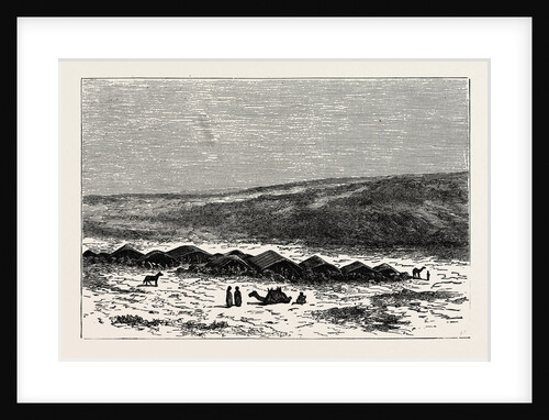A Douar, Or Encampment Of Bedoweens by Anonymous