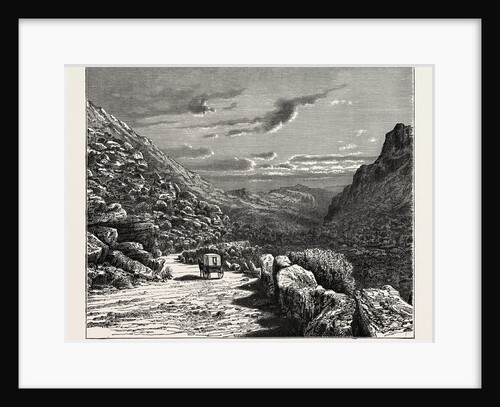 View In The Drakensberg Mountains, Orange Free State, South Africa by Anonymous