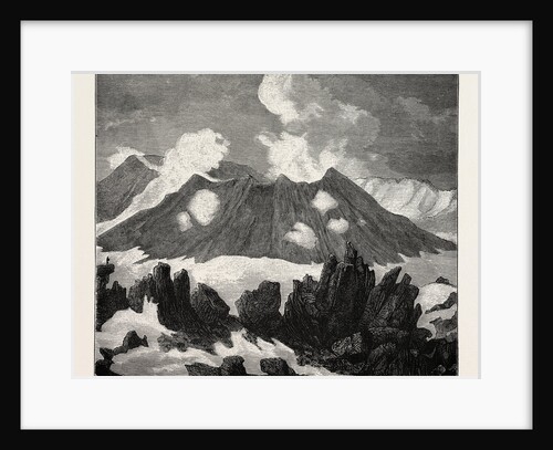 The Crater Of Mount Hekla, Iceland by Anonymous