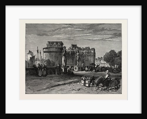 View In Nantes, On The Loire, France. by Anonymous