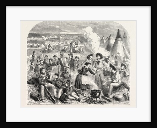 The mail arrives from London to the English camp in the Crimea by Anonymous