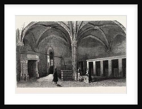 Dungeon of Vincennes: Hall of cardinals by Anonymous