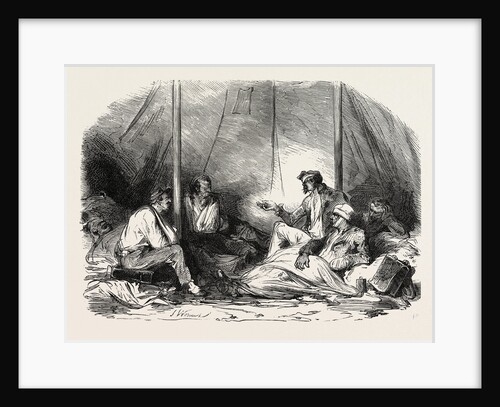 Tent ambulance for six wounded before Sebastopol by Anonymous