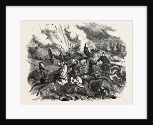 Explosion of Russian artillery by Anonymous