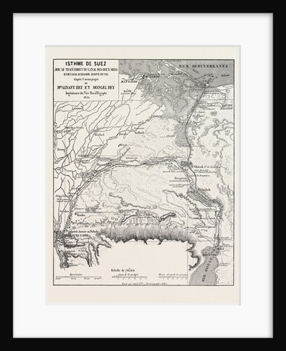 ISTHMUS SUEZ, Egypt by Anonymous