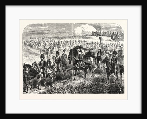 Funeral of Lord Raglan in the Crimea by Anonymous
