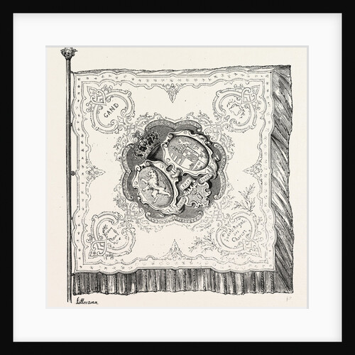 Banner of the Royal Society of Choirs of Ghent, Belgium by Anonymous